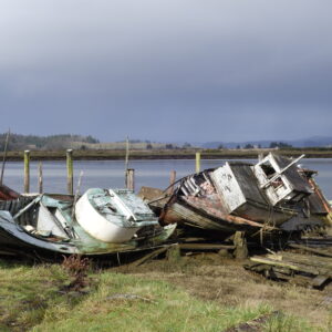 Abandoned Fishing Boats