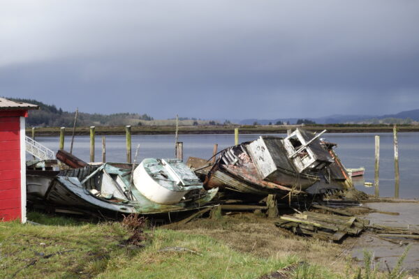 Abandoned Fishing Boats